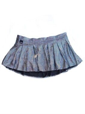 Dolls Kill Cosmic Disco Pleated Skirt